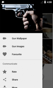 اسکرین شات برنامه Gun Wallpaper HD 5
