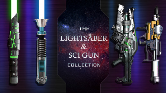 اسکرین شات بازی Gun Simulator & Lightsaber 2