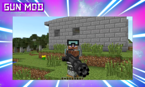 اسکرین شات برنامه Gun Mod MCPE 3