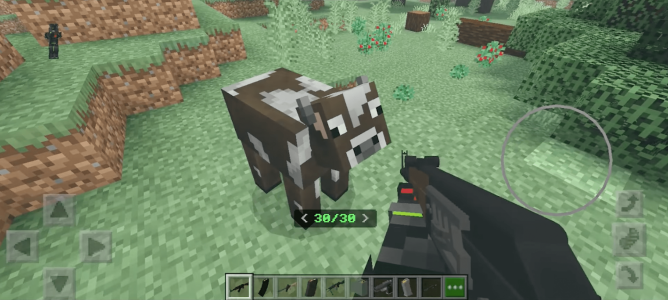 اسکرین شات برنامه Guns mod for Minecraft PE 1
