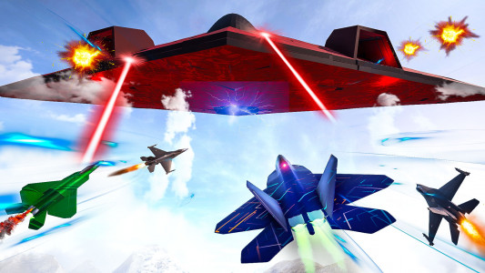 اسکرین شات بازی Sky Fighter Jet Airplane Games 5