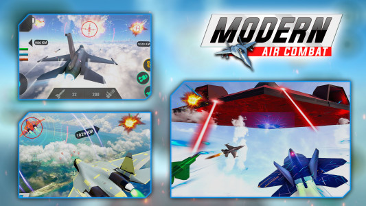 اسکرین شات بازی Sky Fighter Jet Airplane Games 6