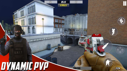 اسکرین شات 3 بازی Hazmob: FPS Gun Shooting Games