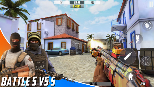 اسکرین شات بازی Hazmob: FPS Gun Shooting Games 6