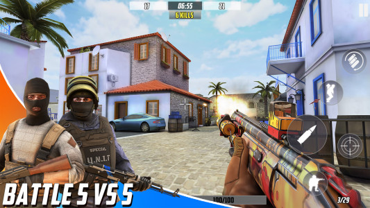 اسکرین شات 6 بازی Hazmob: FPS Gun Shooting Games