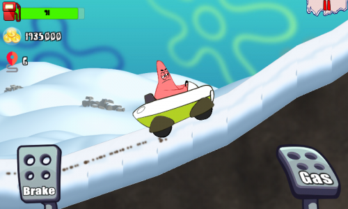 اسکرین شات بازی Sponge Kraby Car Hill Racing 6