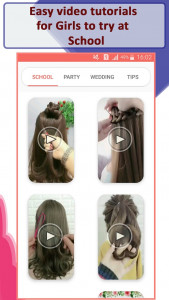 اسکرین شات برنامه Girls Hairstyle Steps 2021 2