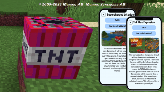 اسکرین شات برنامه tnt mods for minecraft 4