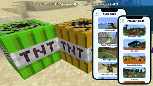 اسکرین شات برنامه tnt mods for minecraft 2