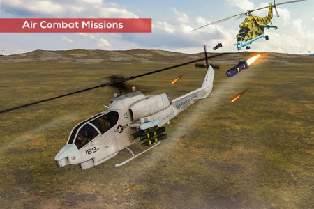 اسکرین شات برنامه Gunship Heli Battle: Helicpter 3d Simulator 8