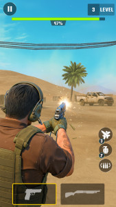 اسکرین شات 2 بازی Gun Strike Game 3D