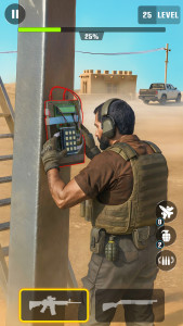 اسکرین شات 1 بازی Gun Strike Game 3D