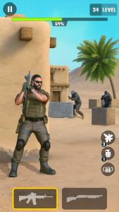 اسکرین شات 4 بازی Gun Strike Game 3D