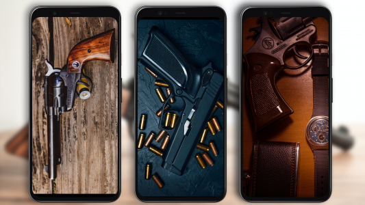 اسکرین شات برنامه Guns Live Wallpaper 1