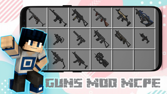 اسکرین شات برنامه Guns Mod for Minecraft PE 2