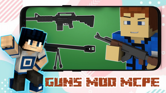 اسکرین شات برنامه Guns Mod for Minecraft PE 4