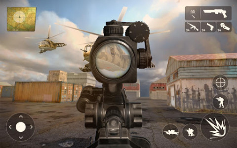 اسکرین شات بازی New Sniper 3D Games - Free Shooting Games 2020 1