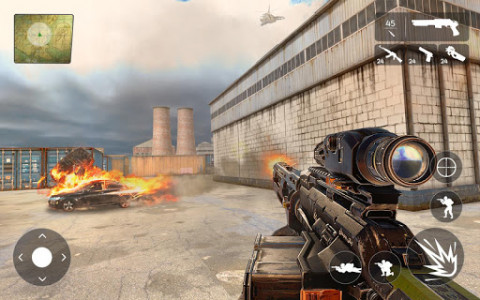اسکرین شات بازی New Sniper 3D Games - Free Shooting Games 2020 3