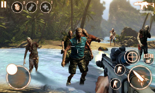 اسکرین شات بازی Zombie Hunter 2019 - The Last Battle 4