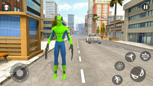 اسکرین شات برنامه Spider Fighter- Superhero Game 4