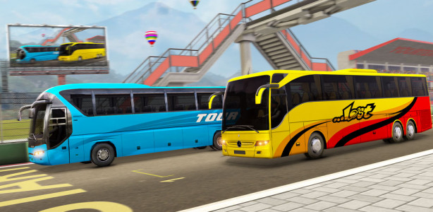 اسکرین شات برنامه Coach Bus Simulator Bus Games 4