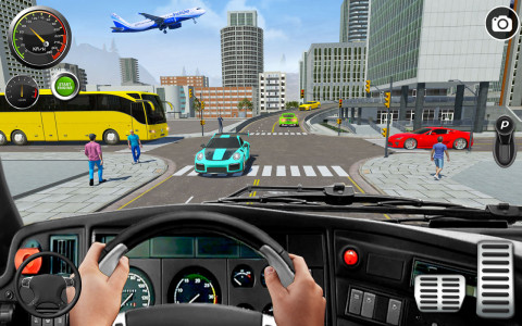 اسکرین شات برنامه Coach Bus Simulator Bus Games 8