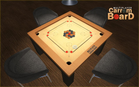 اسکرین شات بازی Carrom Board Multiplayer Game 2