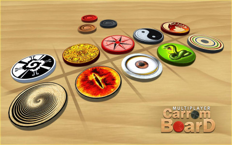 اسکرین شات بازی Carrom Board Multiplayer Game 4