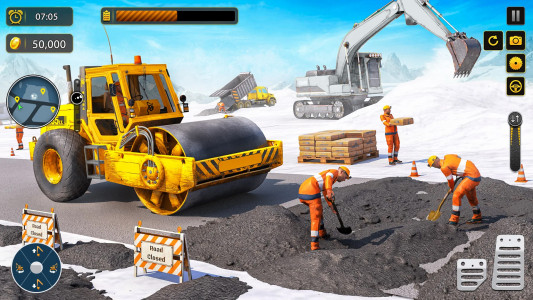 اسکرین شات برنامه Bulldozer Excavator: JCB Games 3