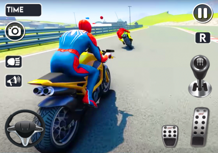 اسکرین شات بازی Spider Tricky Bike Stunt Race 2