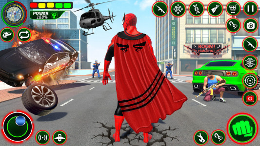 اسکرین شات برنامه Spider Fighting: Hero Games 4
