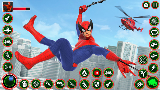 اسکرین شات برنامه Spider Fighting: Hero Games 6