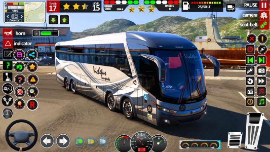 اسکرین شات 4 بازی City Coach Bus : Bus Games 3D