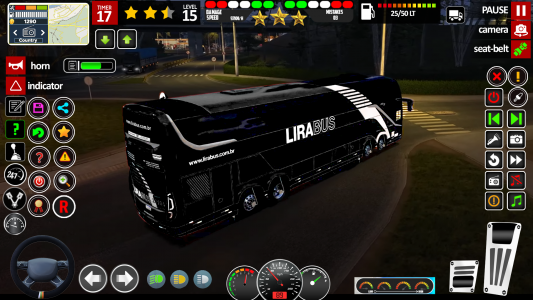 اسکرین شات 2 بازی City Coach Bus : Bus Games 3D