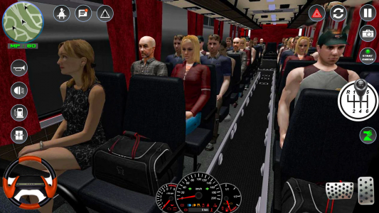 اسکرین شات بازی Euro Bus Transport: Bus Games 4