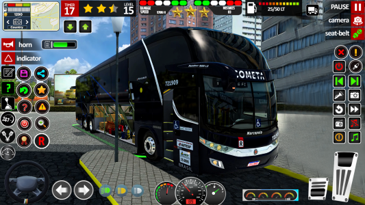اسکرین شات 1 بازی City Coach Bus : Bus Games 3D