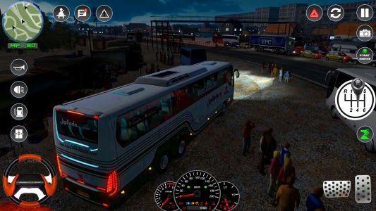 اسکرین شات بازی Euro Bus Transport: Bus Games 2