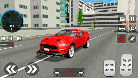 اسکرین شات 5 بازی US Car Driving School Car Game