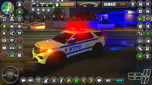 اسکرین شات برنامه Police Car Chase: Car Games 3D 7