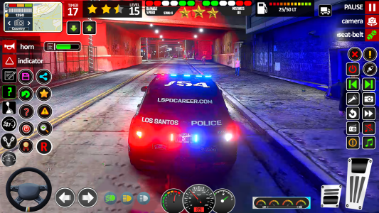 اسکرین شات 1 برنامه Police Cop Simulator Game 3D
