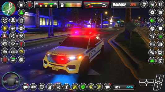 اسکرین شات برنامه Police Car Chase: Car Games 3D 4
