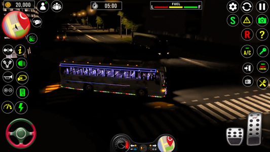 اسکرین شات برنامه Euro Bus Simulator Bus Games 4