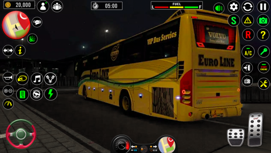 اسکرین شات برنامه Euro Bus Simulator Bus Games 2