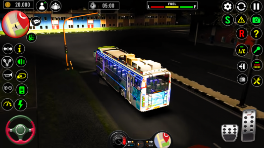 اسکرین شات برنامه Euro Bus Simulator Bus Games 3