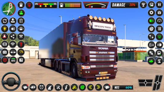 اسکرین شات 3 بازی Truck Simulator: Truck Game 3D
