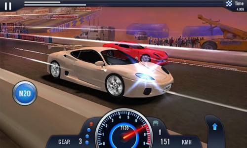 اسکرین شات بازی Furious Car Racing 4