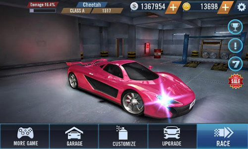 اسکرین شات بازی Furious Car Racing 2