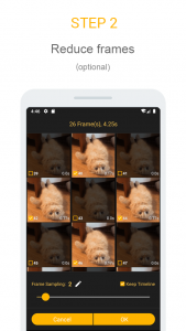 اسکرین شات برنامه Gif mini: GIF Editor 5