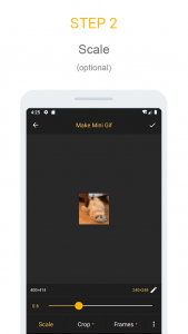 اسکرین شات برنامه Gif mini: GIF Editor 3