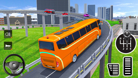 اسکرین شات بازی Real Bus Simulator: Bus Games 4